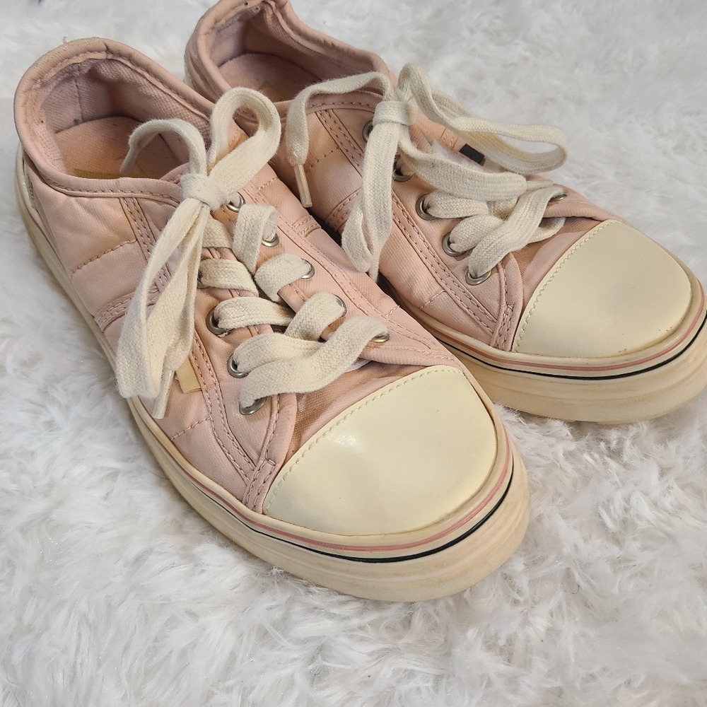 Zara Sz 33 Pink Girls Sneakers